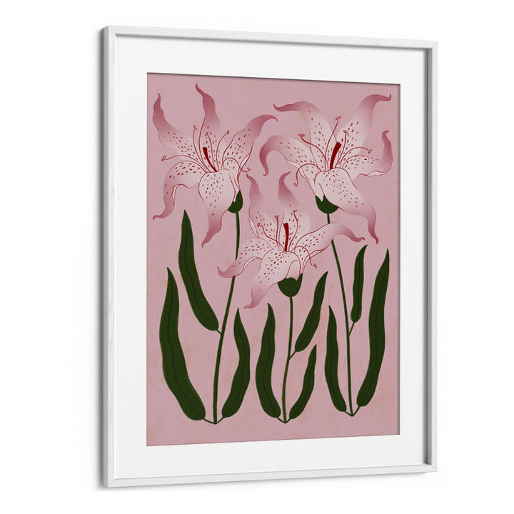 BOTANICAL PINK LILIES