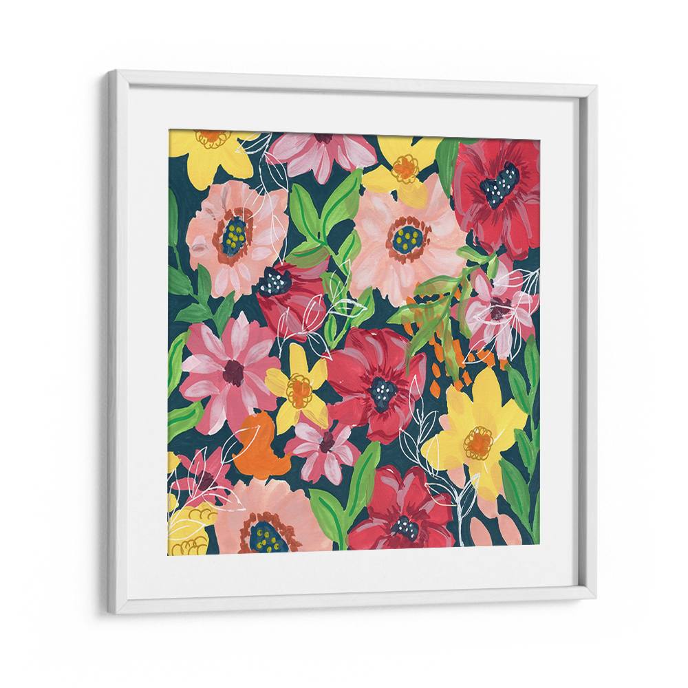 VIBRANT PAINTED FLOWERS