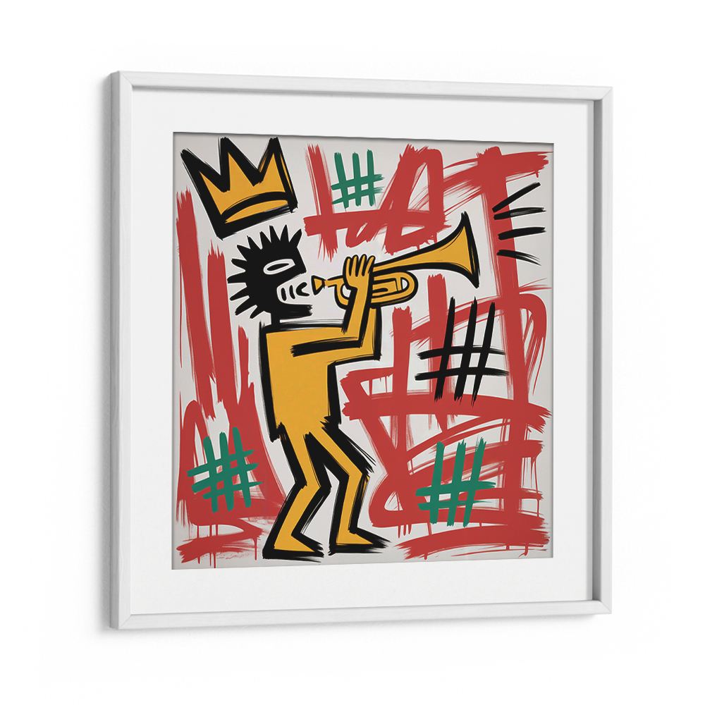 CROWNED JAZZ TRUMPETER