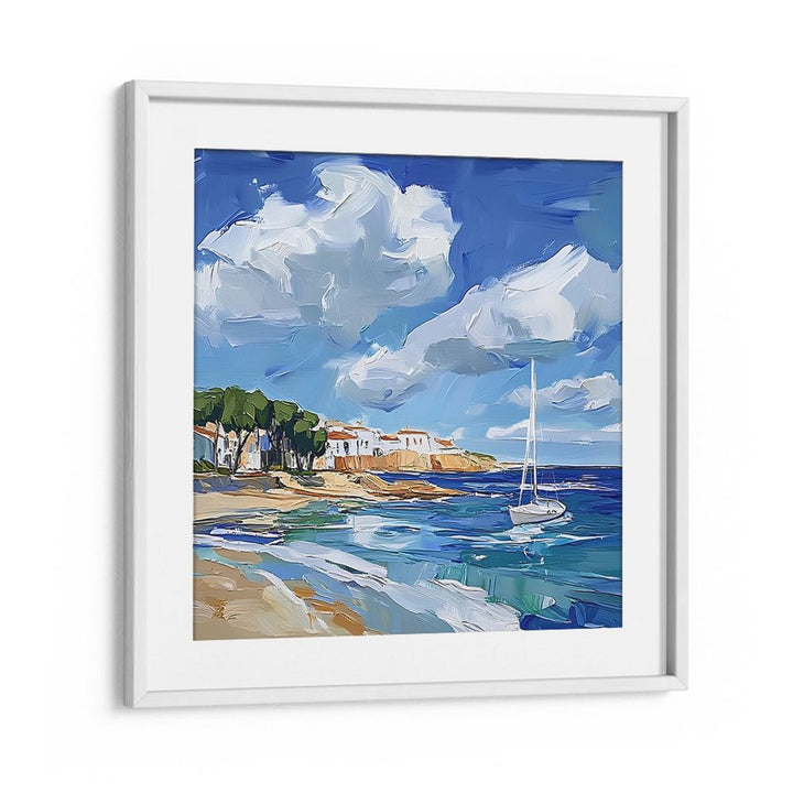 MEDITERRANEAN BEACH SAILBOAT
