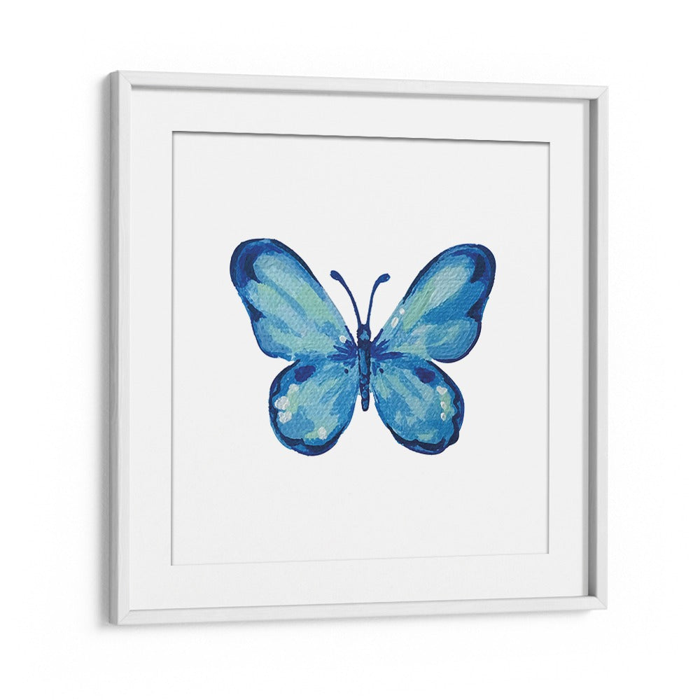 BLUE WATERCOLOR BUTTERFLY