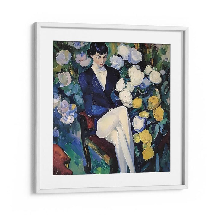 ELEGANT WOMAN GARDEN