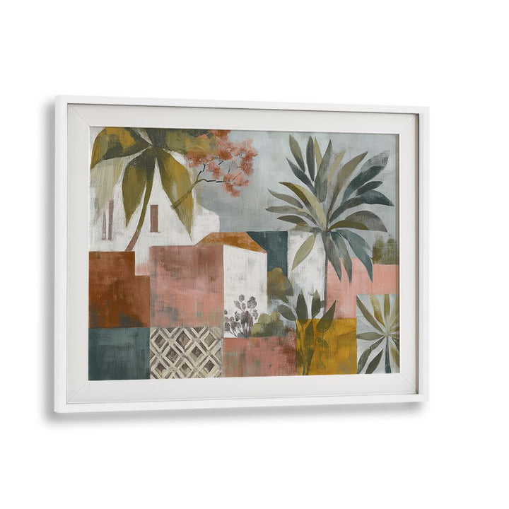 TROPICAL ARCHITECTURE WITH PALMS