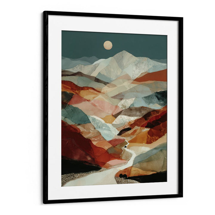 MOUNTAIN PASS AT NIGHT