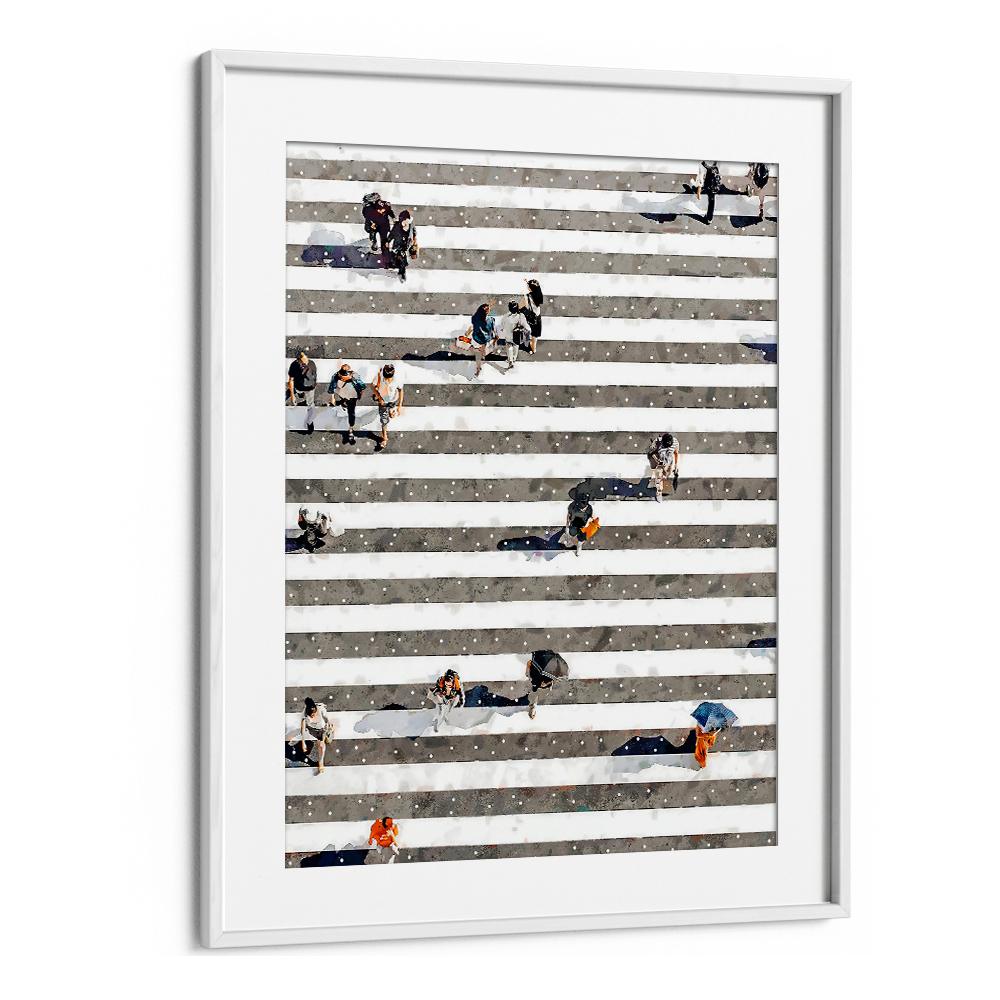 BUSY CITY CROSSWALK