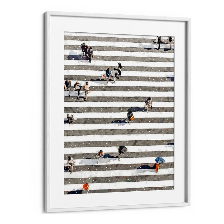 BUSY CITY CROSSWALK