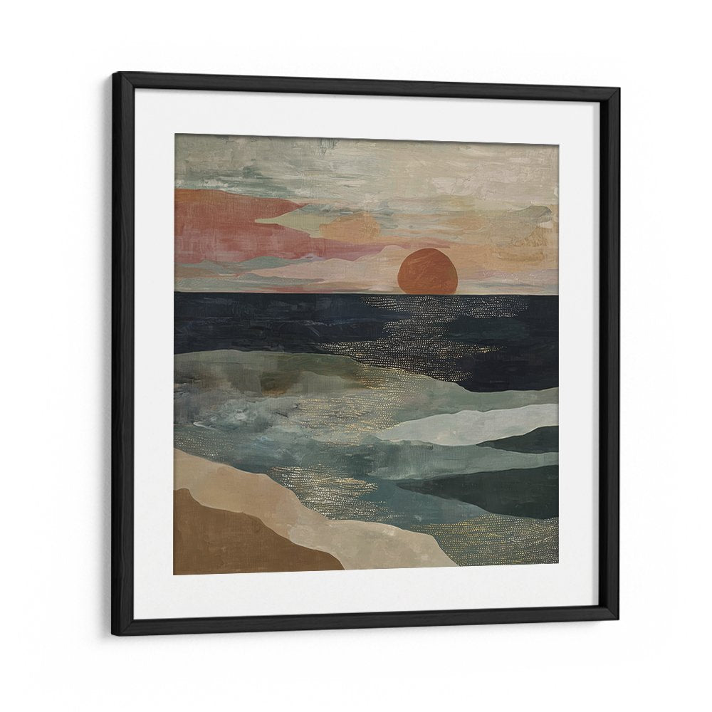 LAYERED COASTAL SUNSET