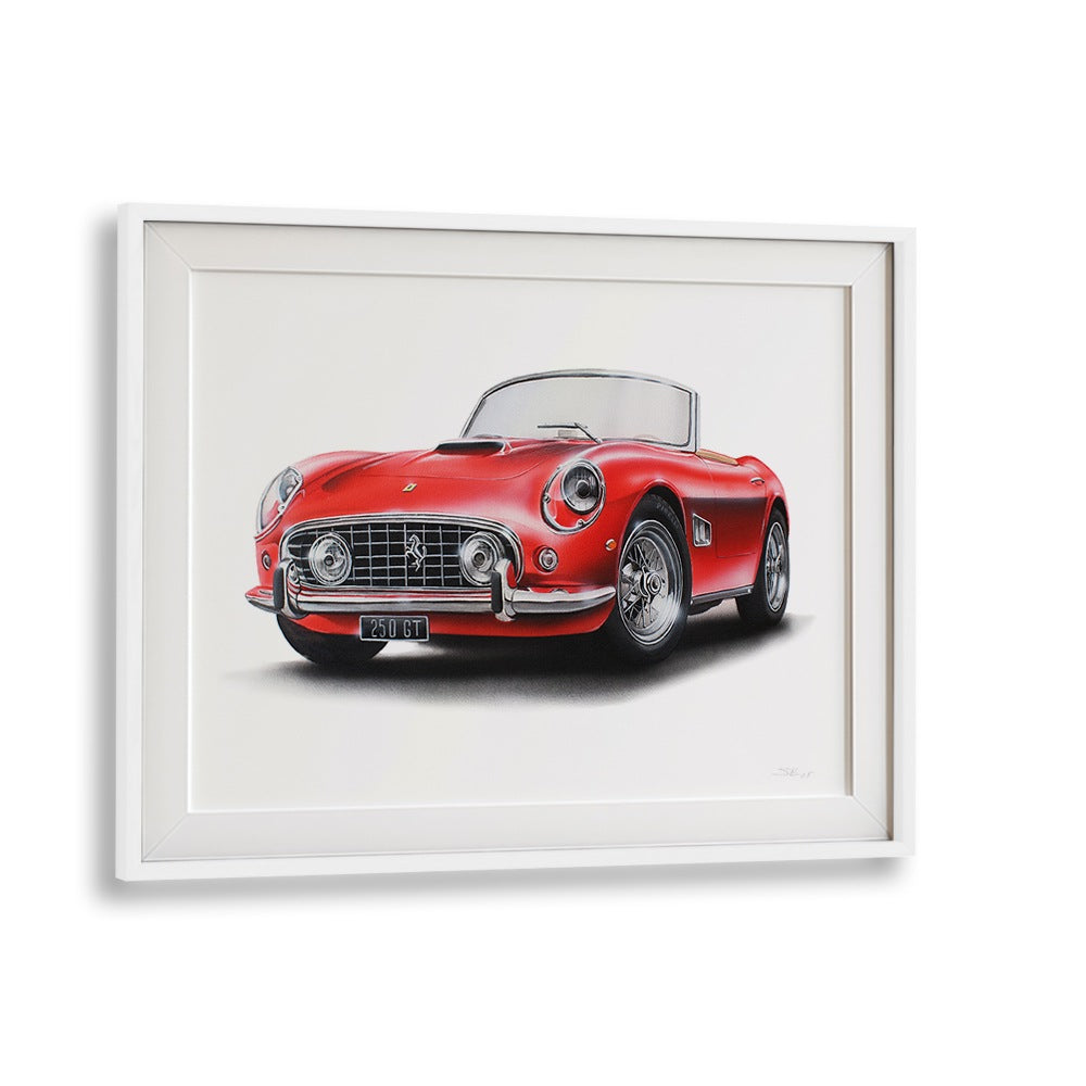 CLASSIC RED SPORTS CAR