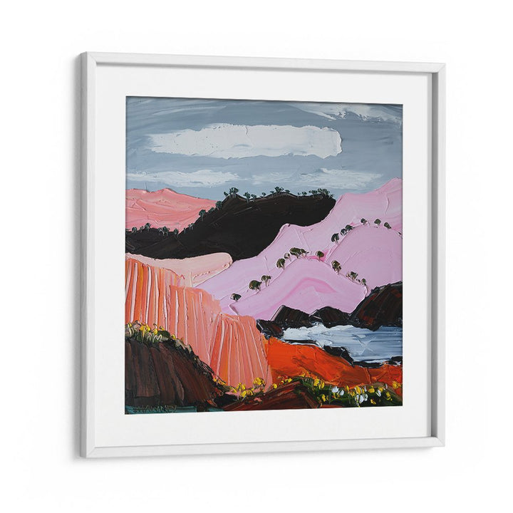 PINK COASTAL MOUNTAINS