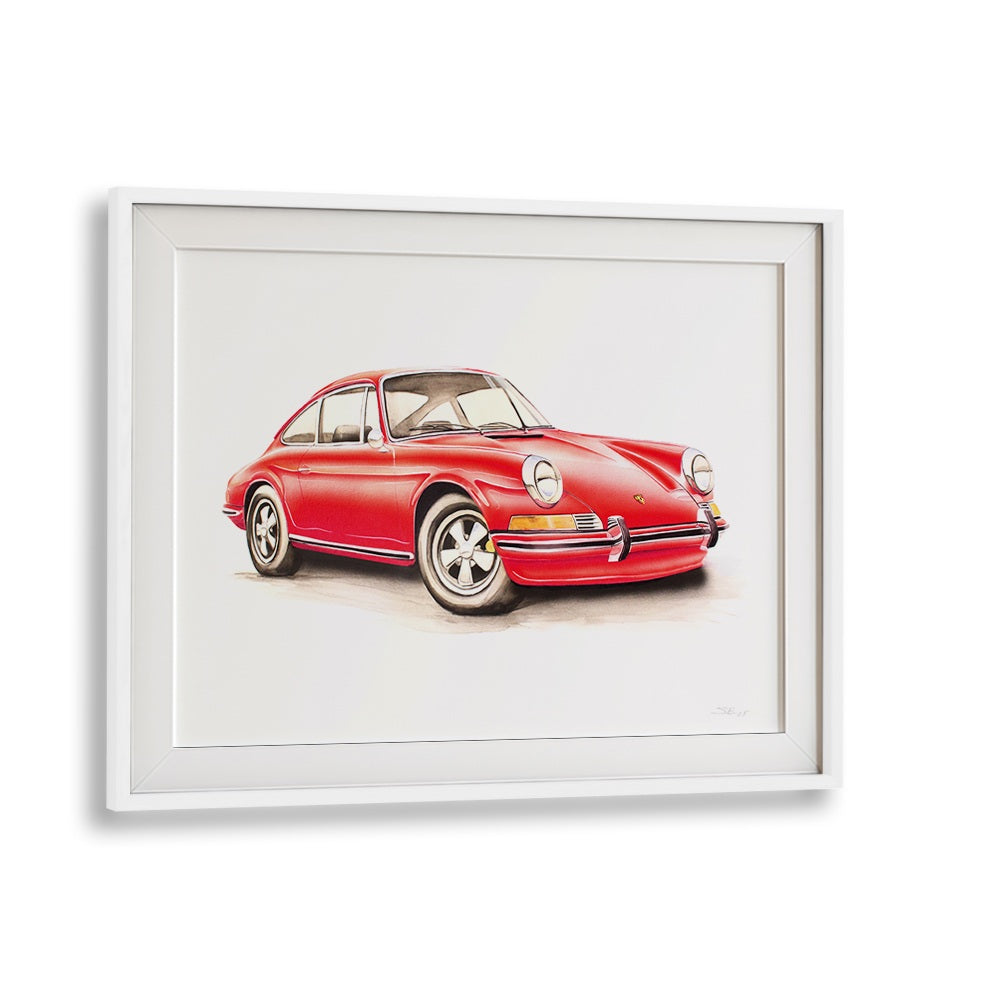 RED CLASSIC SPORTS CAR