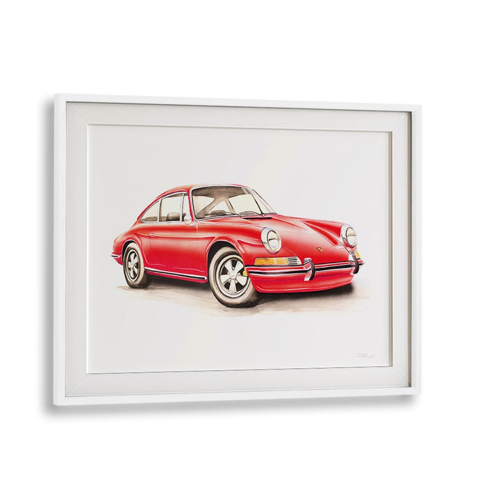 RED CLASSIC SPORTS CAR