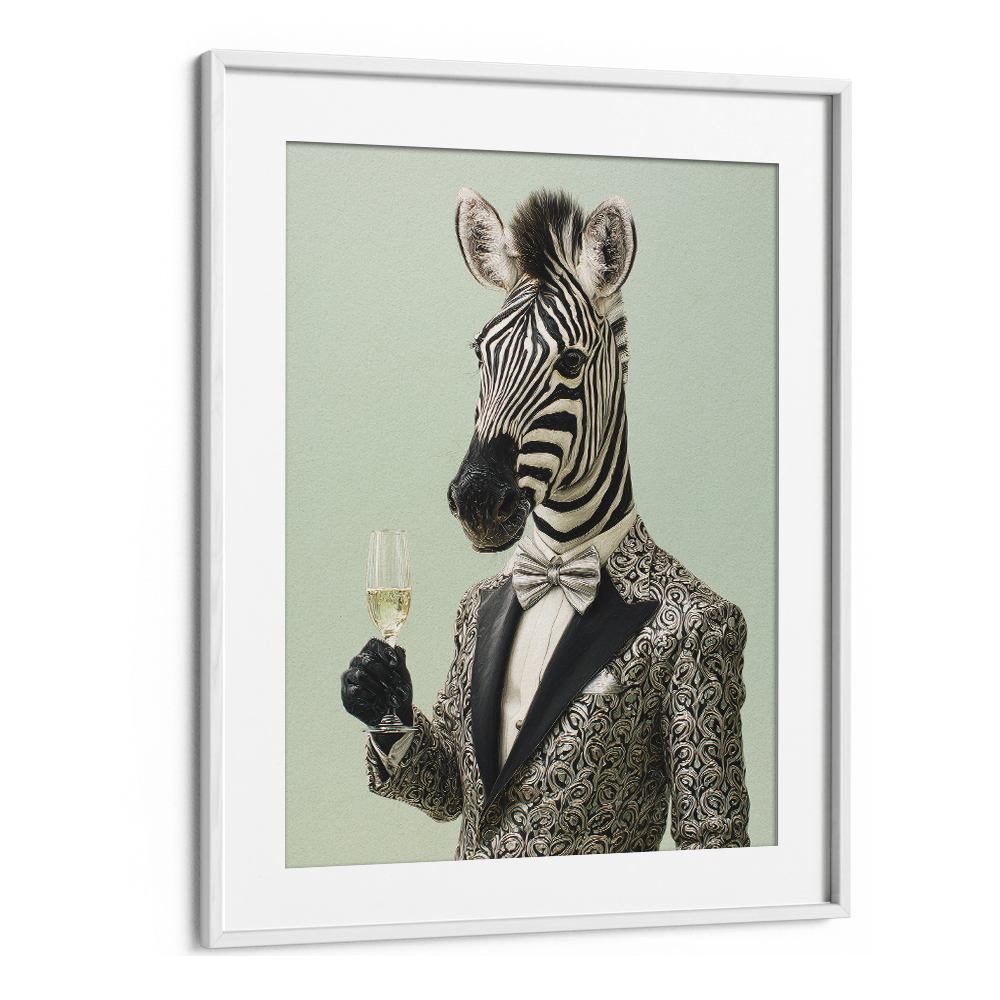 ZEBRA CHAMPAGNE TOAST