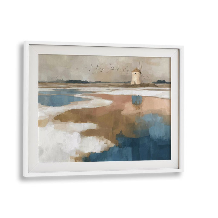 WINDMILL OVER SHALLOW WATERS
