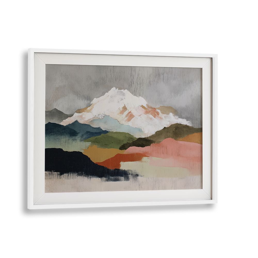 VEILED PEAK IN SPRING RAIN