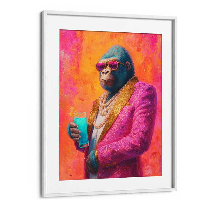 COOL GORILLA PINK SUIT