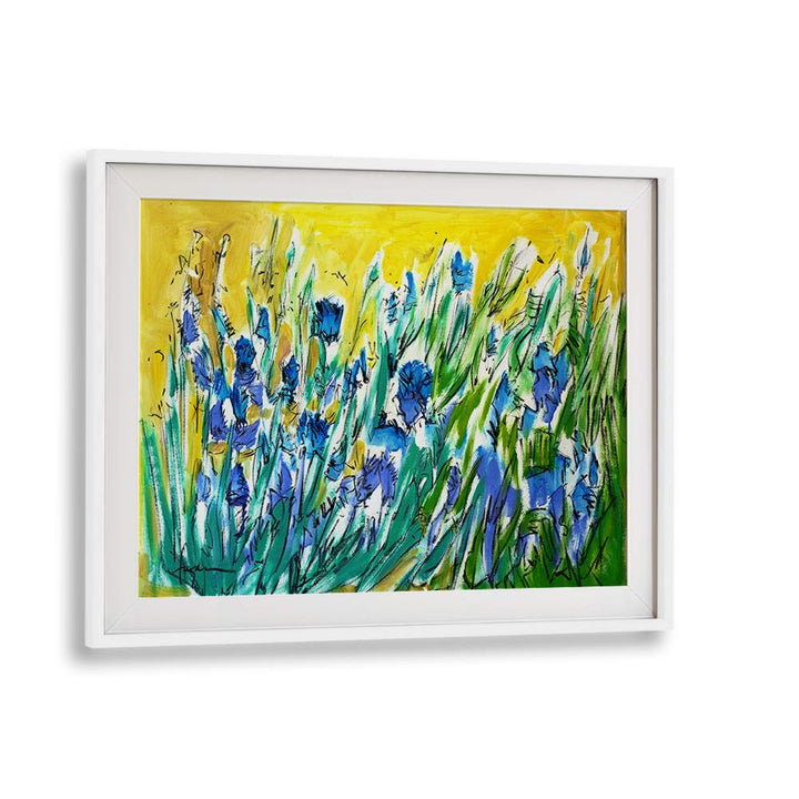 BURST OF BLUE BLOOMS