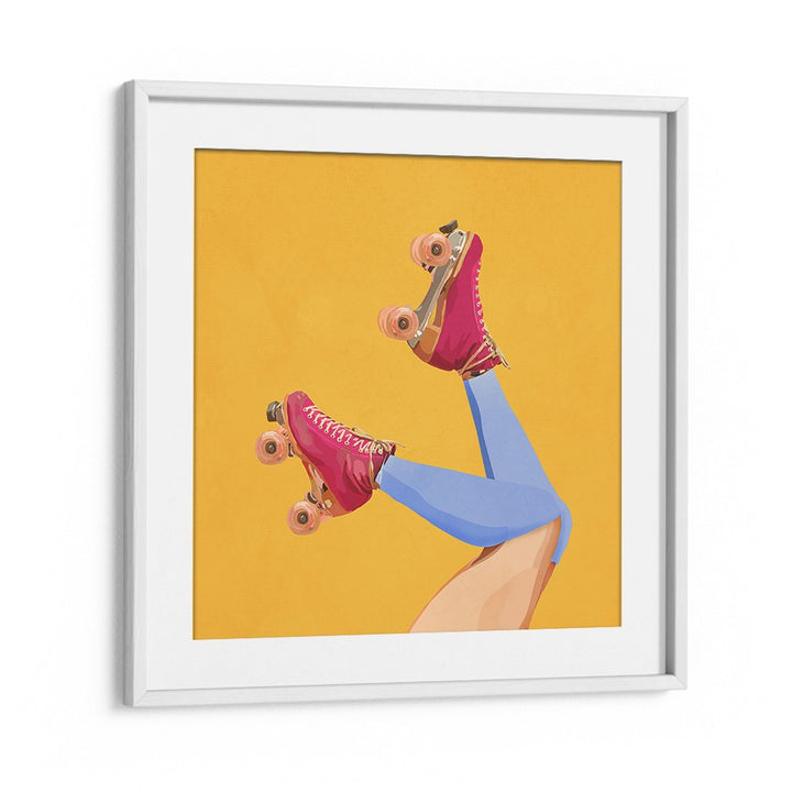 PINK ROLLER SKATES