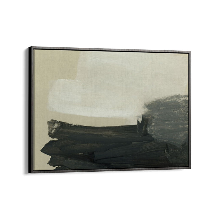 impression by dan hobday abstract art abstract paintings in Black Floater Frame