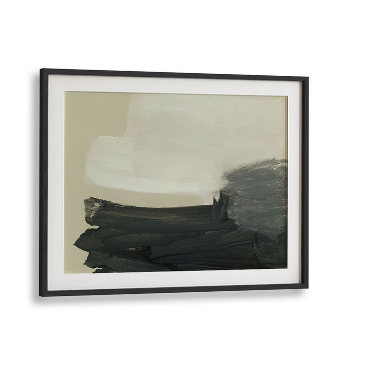 impression by dan hobday abstract art abstract paintings in Black Frame With Mount