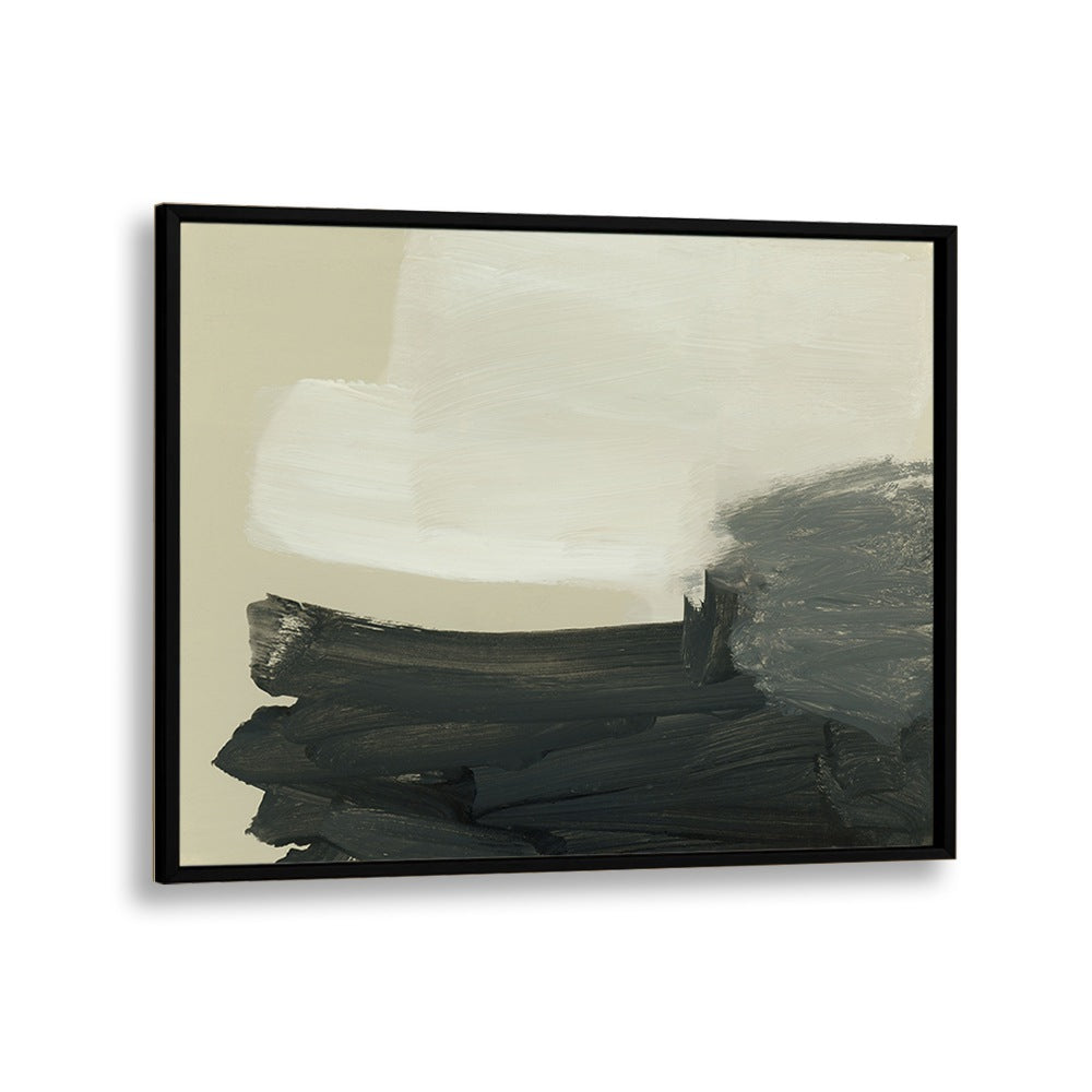 impression by dan hobday abstract art abstract paintings in Black Plain Frame