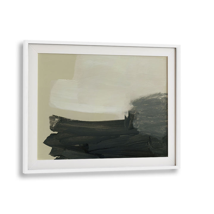 impression by dan hobday abstract art abstract paintings in White Frame With Mount