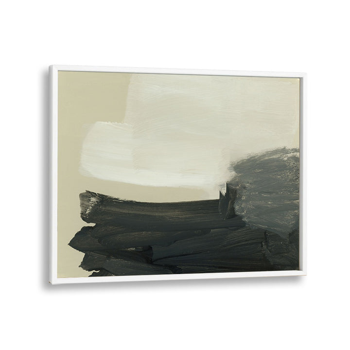 impression by dan hobday abstract art abstract paintings in White Plain Frame