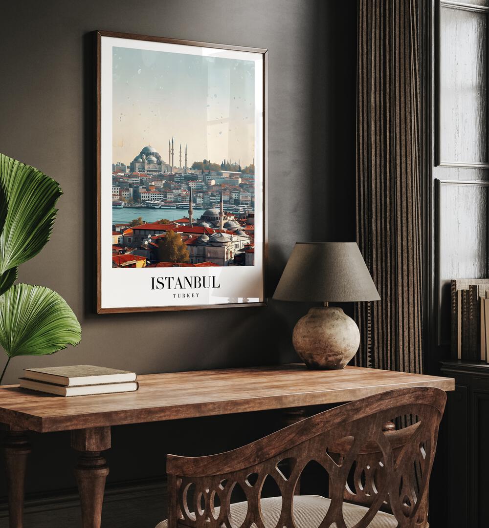 istanbul-turkiye I travel posters Artwork I placed on a Wall 