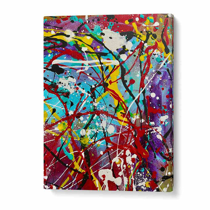 jelly bean i abstract paintings in Gallery Wrap