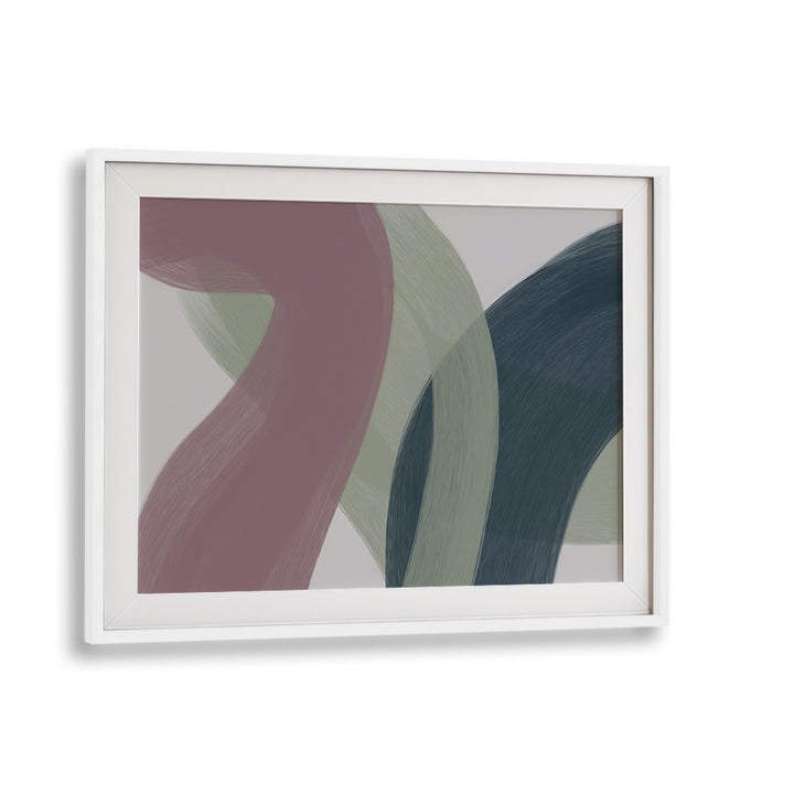 kaleidoscope II by yopie studio abstract art paintings in White Frame With Mount