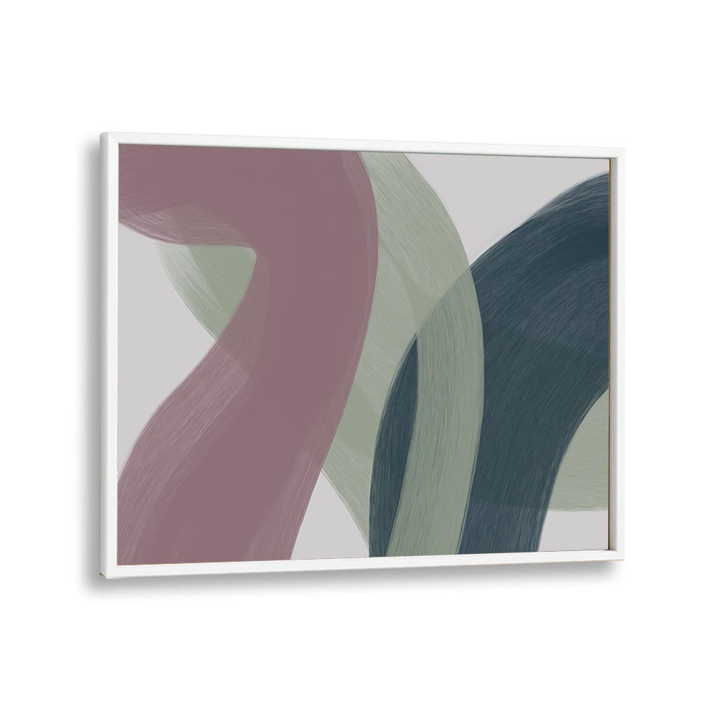 kaleidoscope II by yopie studio abstract art paintings in White Plain Frame