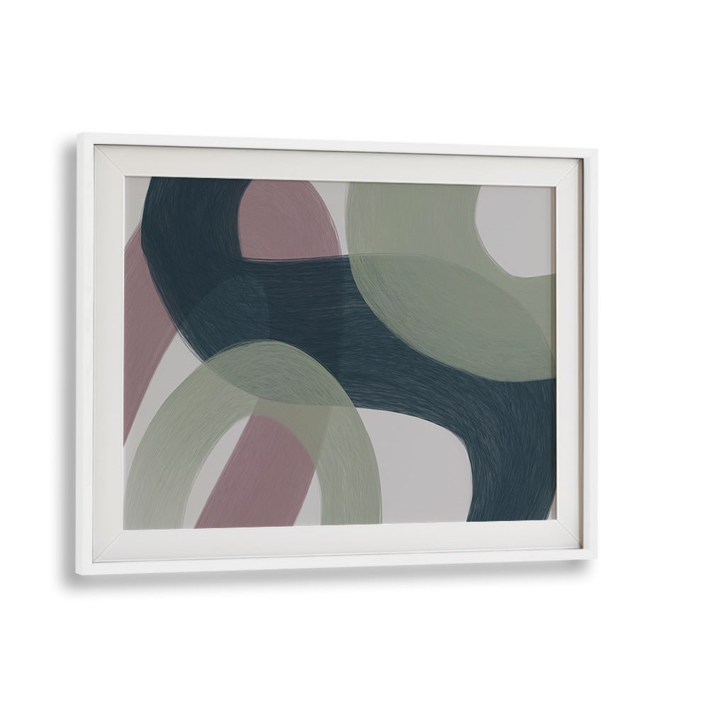 kaleidoscope by yopie studio abstract art paintings in White Frame With Mount