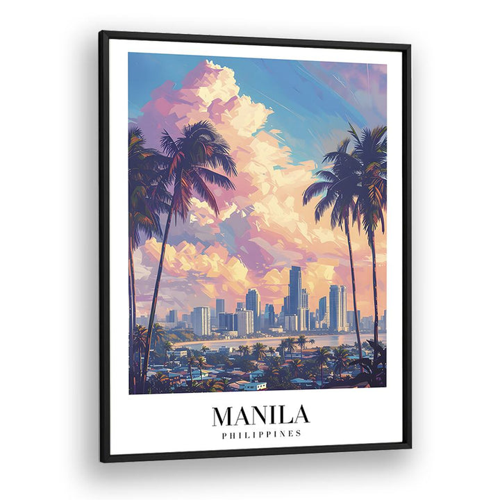 TRAVEL ART painting - MANILA CITY - PHILIPPINES by Asianmonk