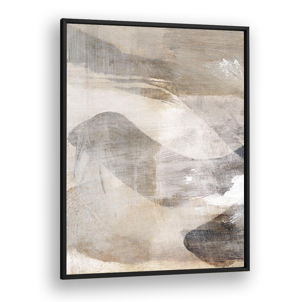 layers i by dan hobday abstract art abstract paintings in Black Plain Frame