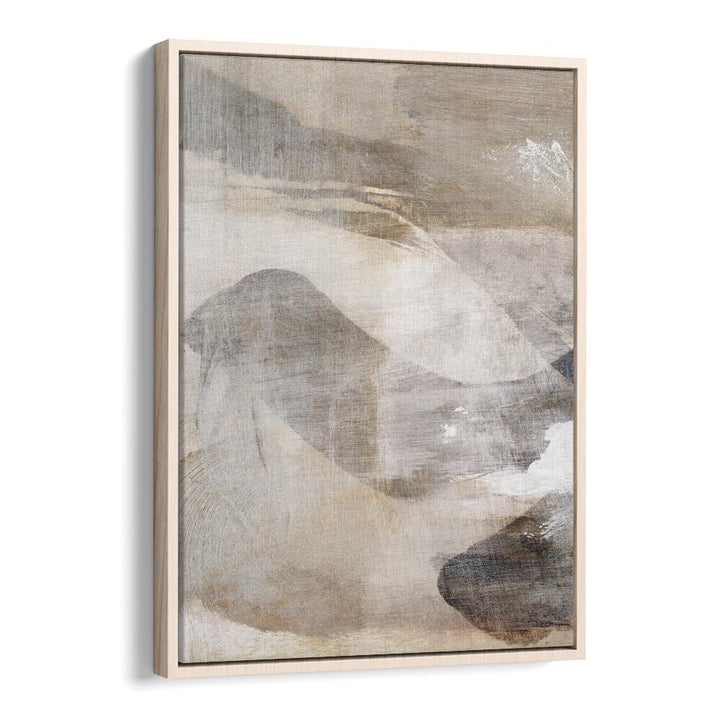 layers i by dan hobday abstract art abstract paintings in Oak Wood Floater Frame