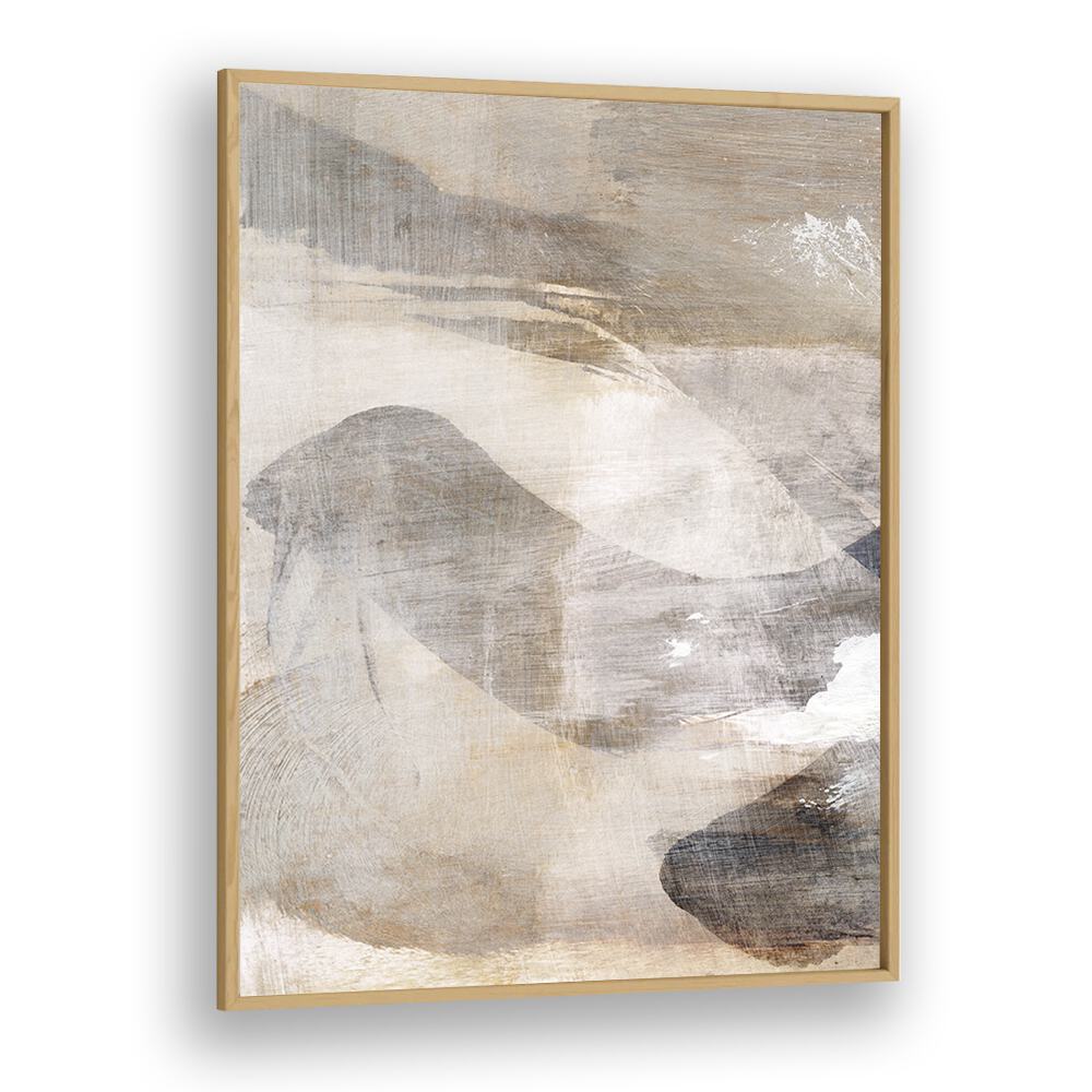 layers i by dan hobday abstract art abstract paintings in Oak Wood Plain Frame