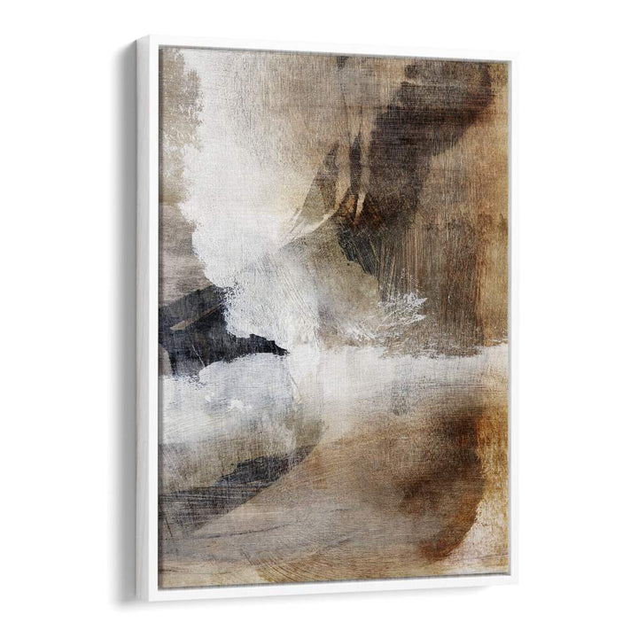 layers ii by dan hobday abstract art abstract paintings in White Floater Frame