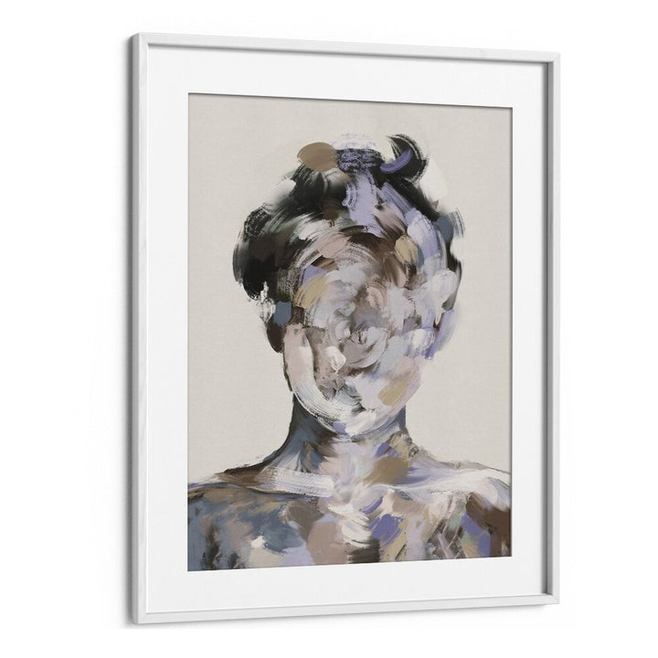 le portrait no. iiiby gabriella roberg portraits & figurative illustrations in White Frame With Mount