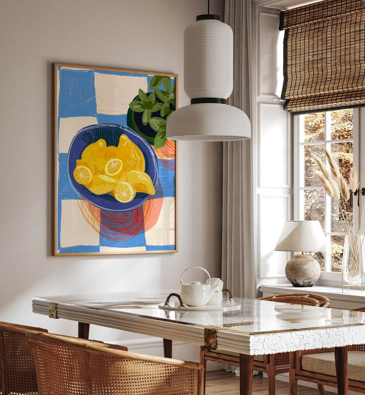 lemonade by gigi rosado kitchen posters kitchen art prints Artwork III placed on a wall