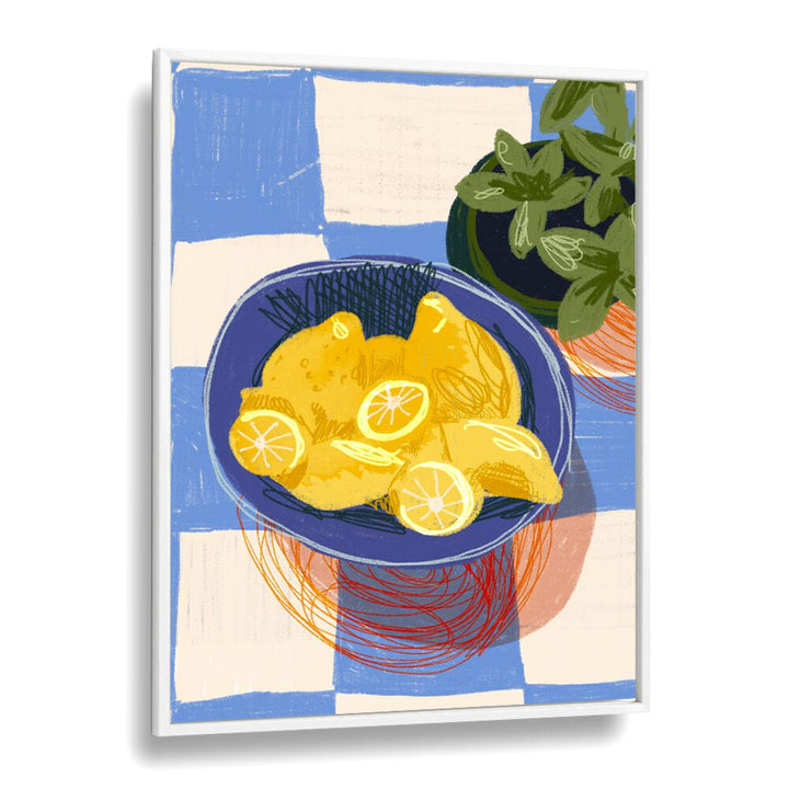 lemonade by gigi rosado kitchen posters kitchen art prints in White Plain Frame