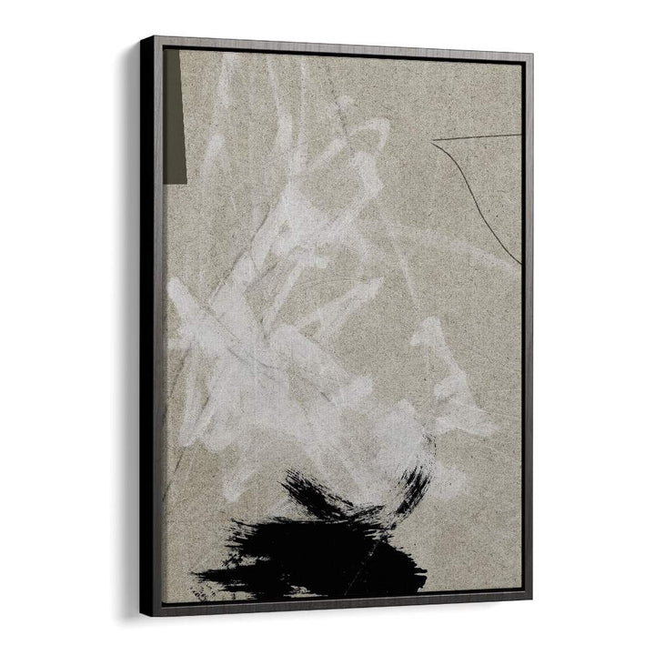 lifestyle II by dan hobday abstract art abstract paintings in Black Floater Frame