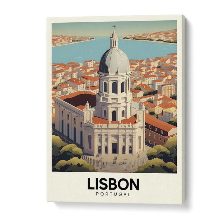 lisbon-portugal II travel posters in Gallery Wrap