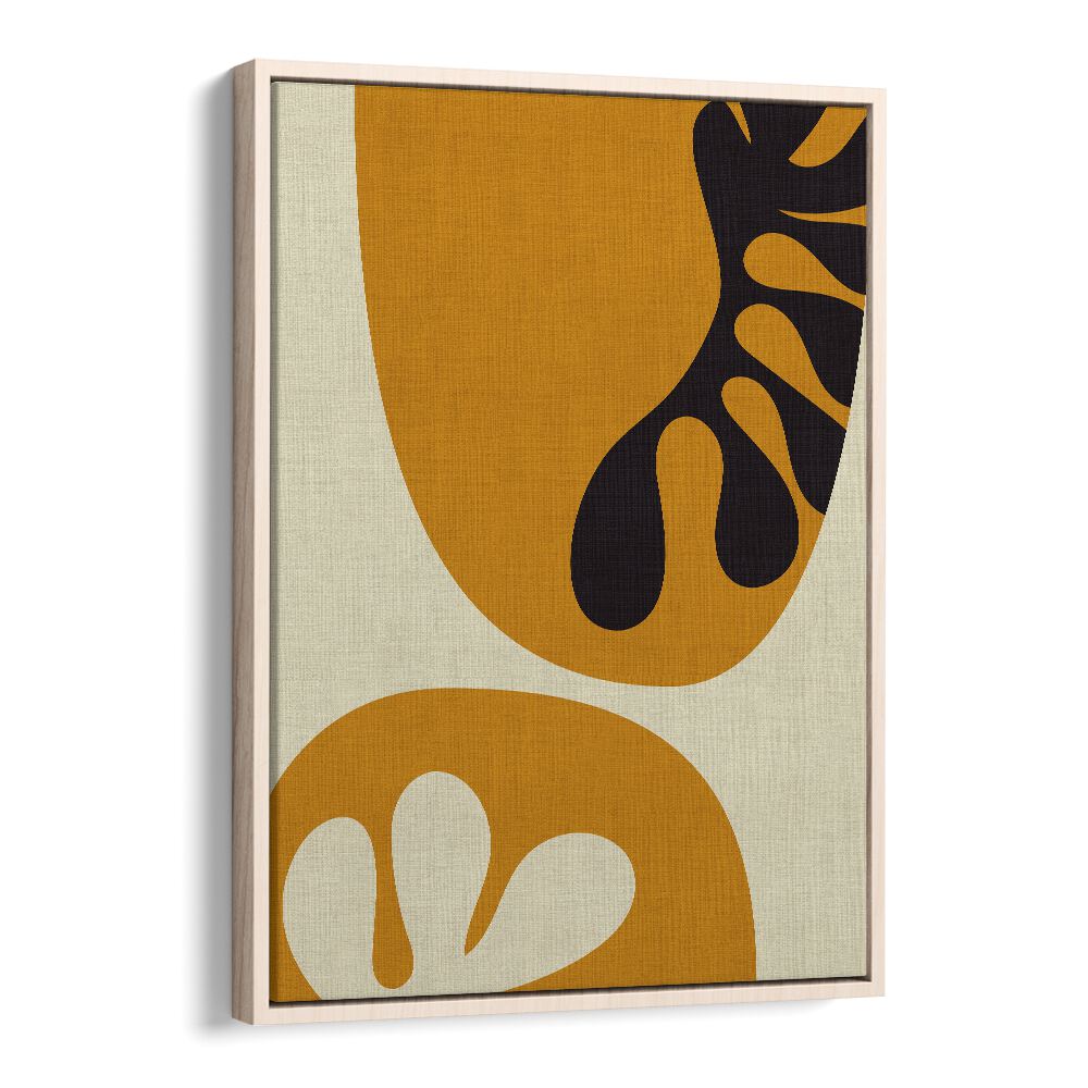 matisse cut outs ii by ana rut bre abstract art abstract paintings in Oak Wood Floater Frame