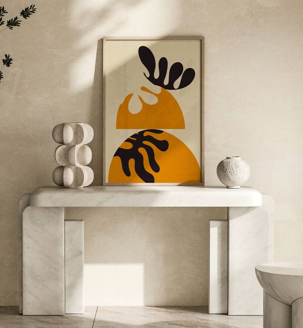 matisse cut outs iii by ana rut bre abstract art abstract paintings Artwork I placed on a wall