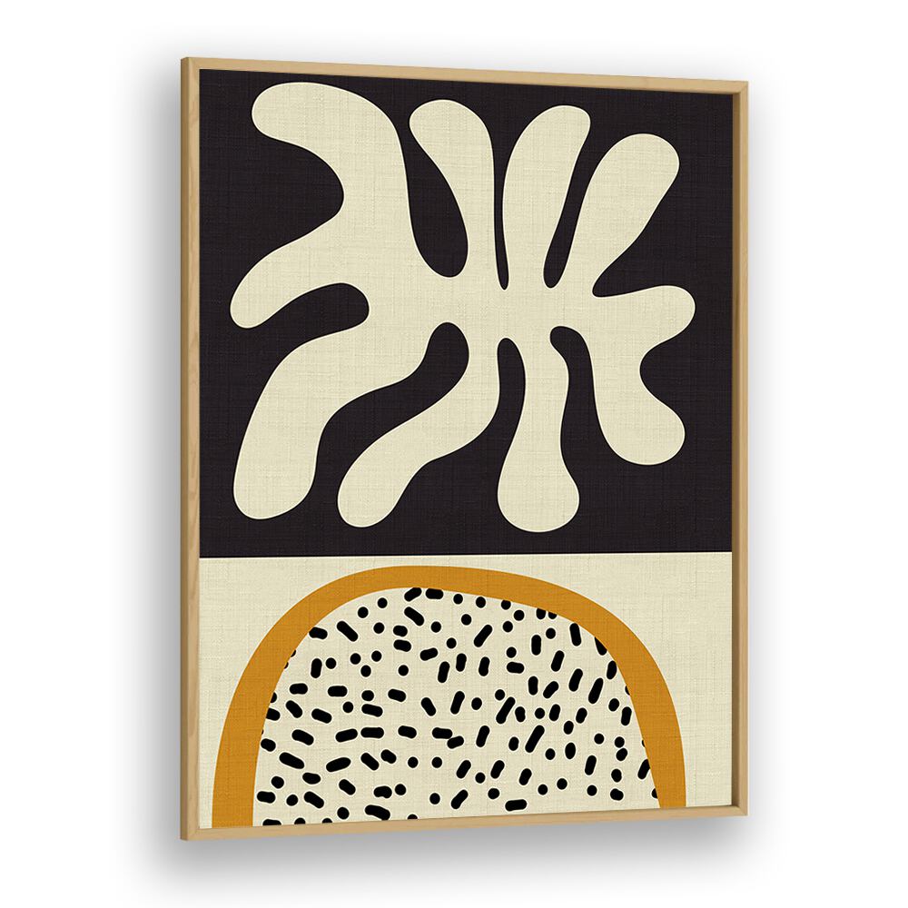 matisse cut outs iv by ana rut bre abstract art abstract paintings in Oak Wood Plain Frame