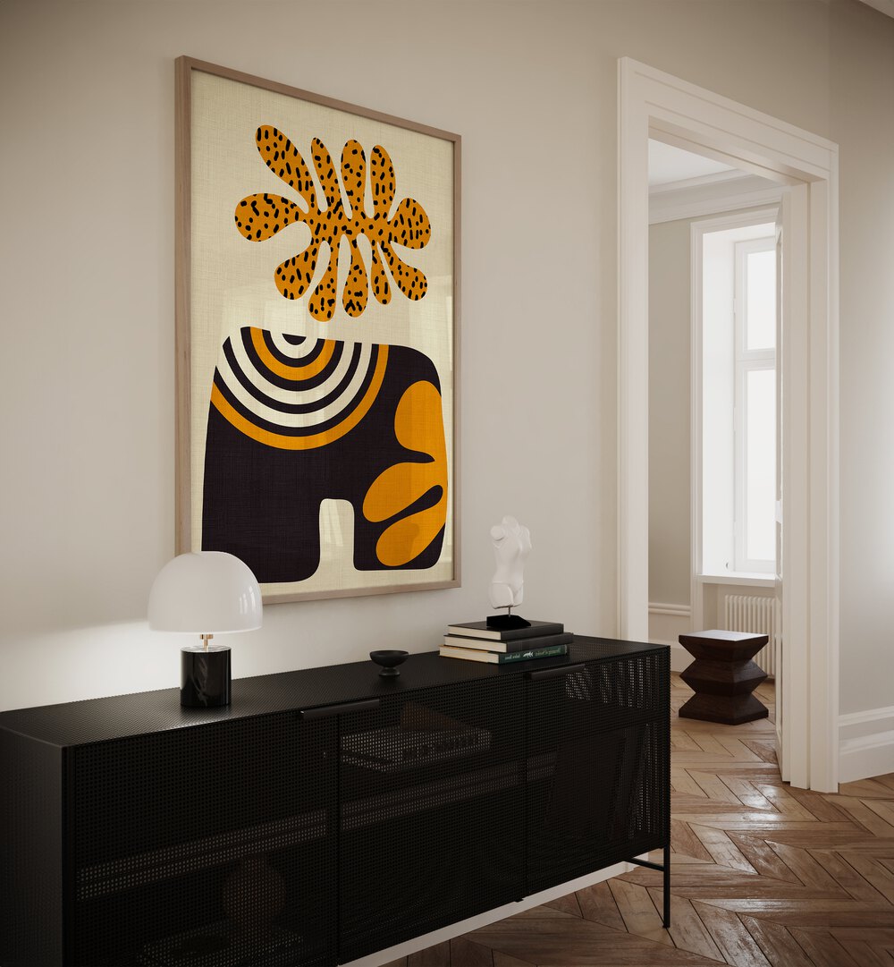 matisse cut outs viii by ana rut bre abstract art abstract paintings Artwork I placed on a wall