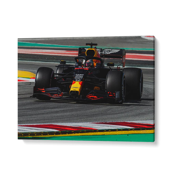 max verstappen car poster in Gallery Wrap