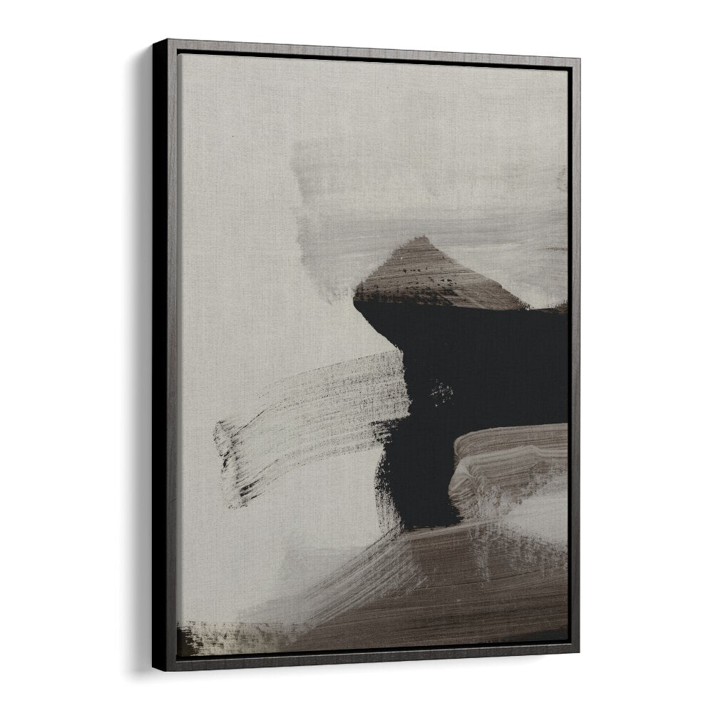 mellow i by dan hobday abstract art abstract paintings in Black Floater Frame