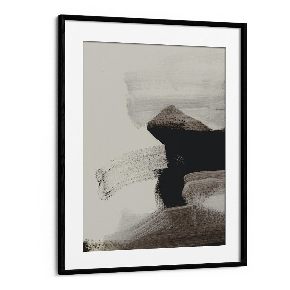 mellow i by dan hobday abstract art abstract paintings in Black Frame With Mount