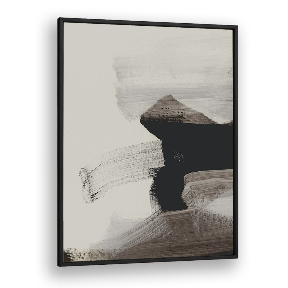 mellow i by dan hobday abstract art abstract paintings in Black Plain Frame