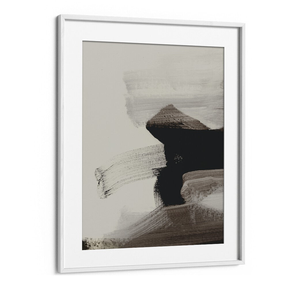 mellow i by dan hobday abstract art abstract paintings in White Frame With Mount